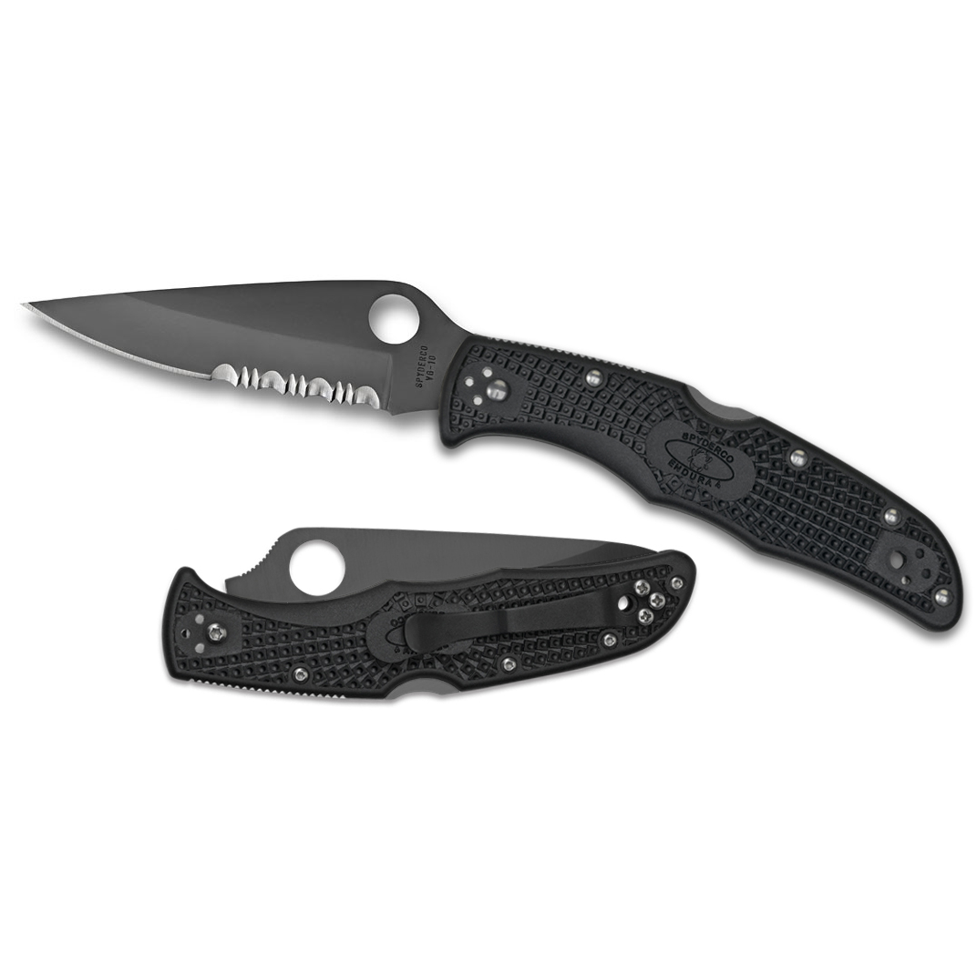 Spyderco . Endura Everyday-Carry Folding Knife 3.75in-img-1