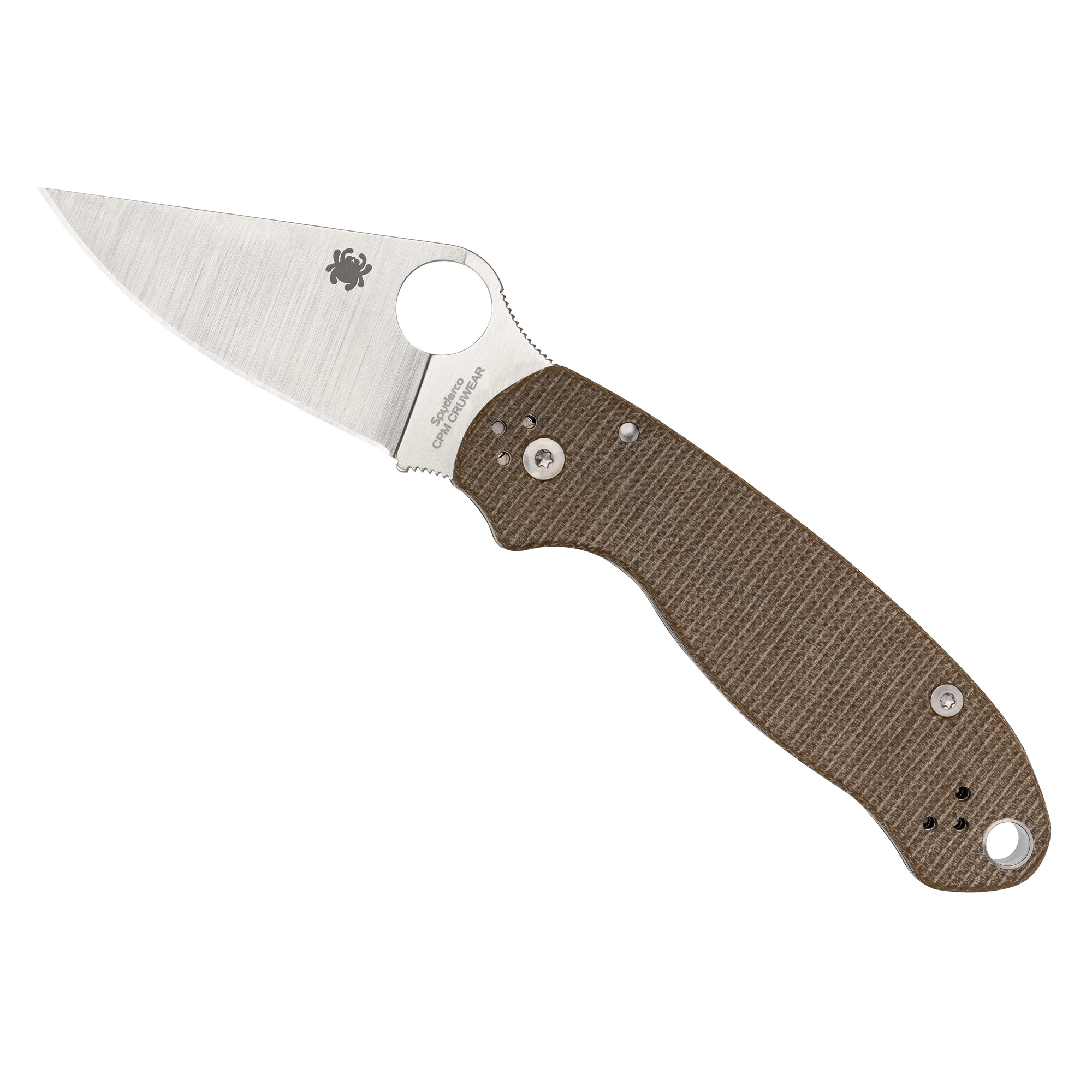 Spyderco . Para Everyday-Carry Folding Knife 2.92in-img-1