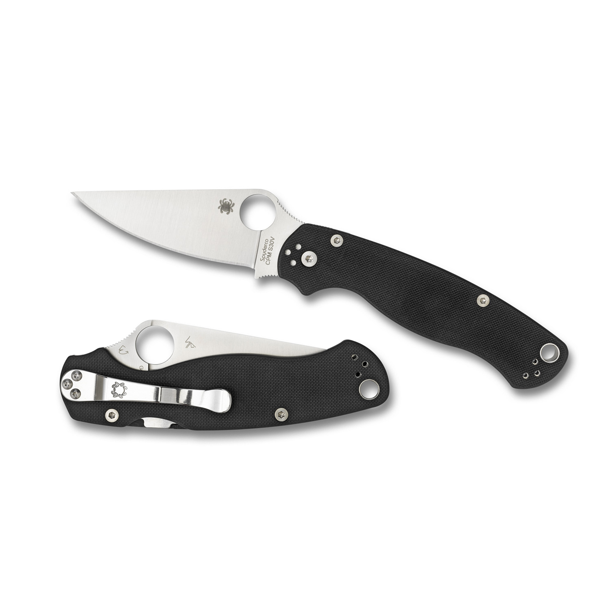 Spyderco . Para Military Everyday-Carry Folding Knife 3.44in-img-3