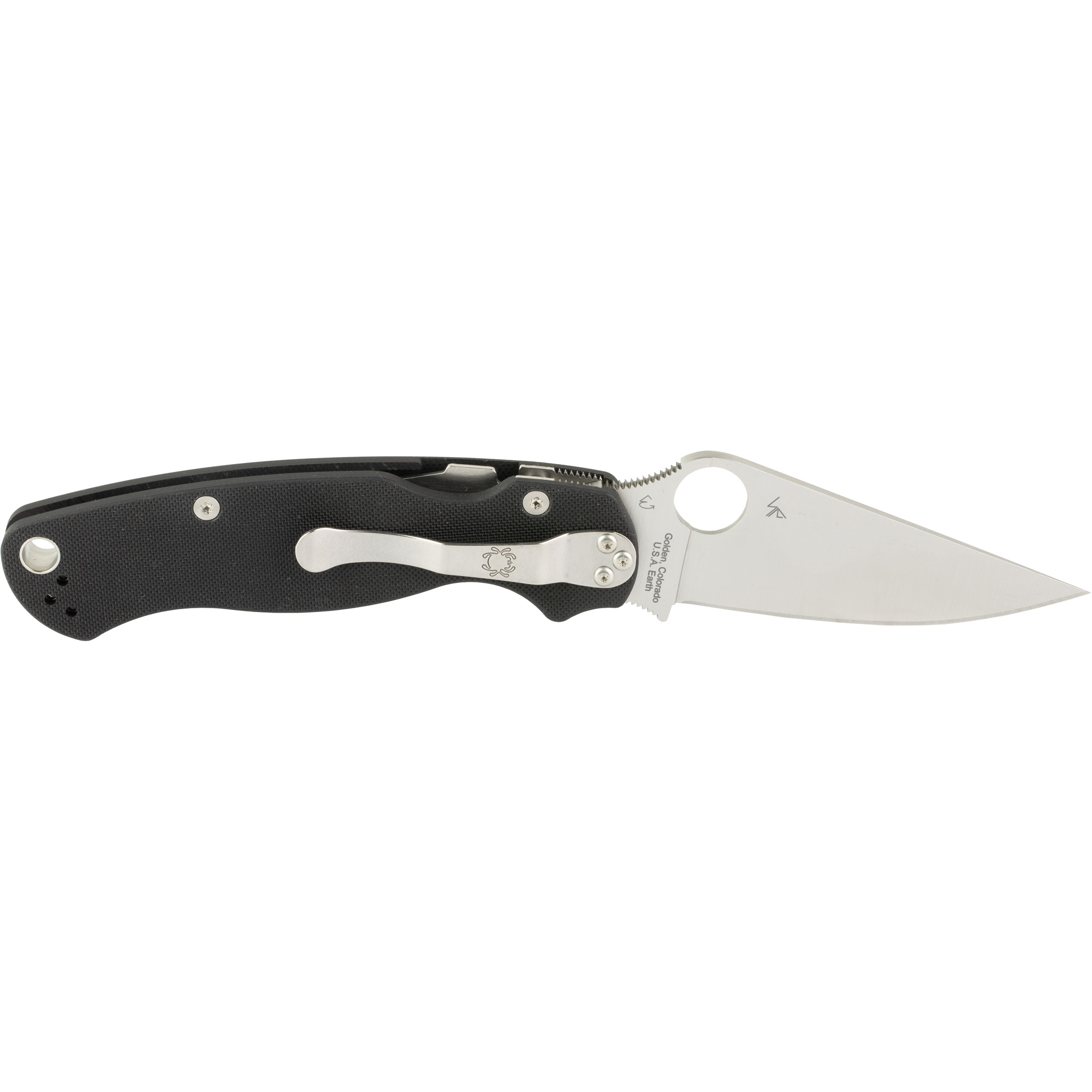 Spyderco . Para Military Everyday-Carry Folding Knife 3.44in-img-2